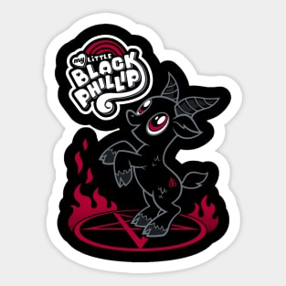 My Little Black Phillip Sticker